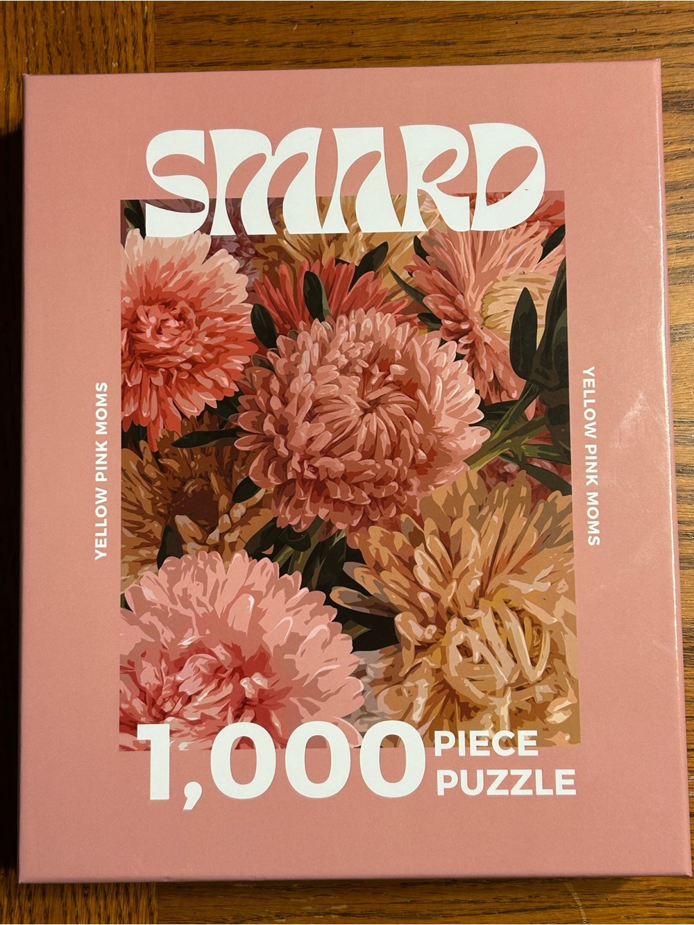 Yellow Pink Moms 1,000-Piece Jigsaw Puzzle - Pink